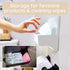 1 Pack Storage Theory Bathroom Wipes Holder Dispenser with Shelf Restroom Organizer & Wipe Holder for Bathroom Tool