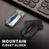 Mountain Fidget Slider, Trackless Design for Fancy Tricks, EDC Fidget Toys Adults Stress Relief Toy for Keep Focus