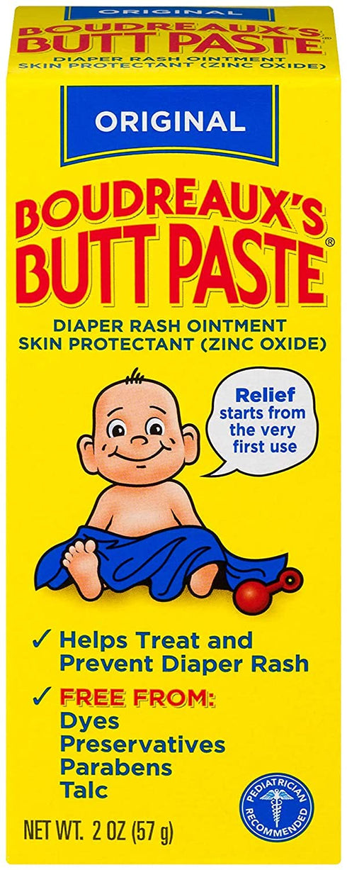Diaper Boudreaux's Butt Paste, Original Rash Ointment 2.0 oz.(pack of 1)