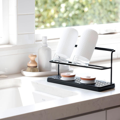 Selegna Diatomaceous Earth Bottle Drying Rack, Baby Bottle Drying Rack, Over Sink Instant Dry Small Dish Drying Rack