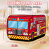 3, 3 4 5 3+ Dolanus Fire Truck Play Tent Pop up for Kids Age Playhouse Toys for Kid Years Old Toddlers Boys Girls