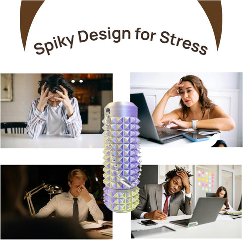 ZyCooom Stim Fidgets Tool for Anxiety Little Ouchies Pain Pocket Fidget Toys Adults Spiky Design for Stress Anxiety