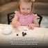 Clear Disposable Placemats - Sticky Transparent Table Mat for Baby, Toddler, Kids, Adults - 40 Pack
