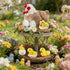 9 1 Set, in Chicken Stuffed Animal Stuffed Chicken Plush Toy Egg Laying Hen with Zipper and Baby Chicks Plush Chickens