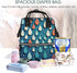HCBPWVQA Backpack Daypacks Backpack Mommy Water Drops Dots Diaper Bag with Changing Pad and Pacifier Holder