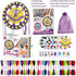 EROHOYA Friendship Bracelet Making Kit Toys Girls, Ages 6 7 8 9 10 11 12 Years Old Kids Gifts, Art and Craft DIY Bracelet Jewelry Maker Kits for Birthday Gift Ideas 8-12 Kids Travel Activity Set by EROHOYA