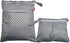 Damero 2pcs Wet and Dry Bag, Travel Bag with Handle for Cloth Diaper, Pumping Parts, Clothes, Gray Dots