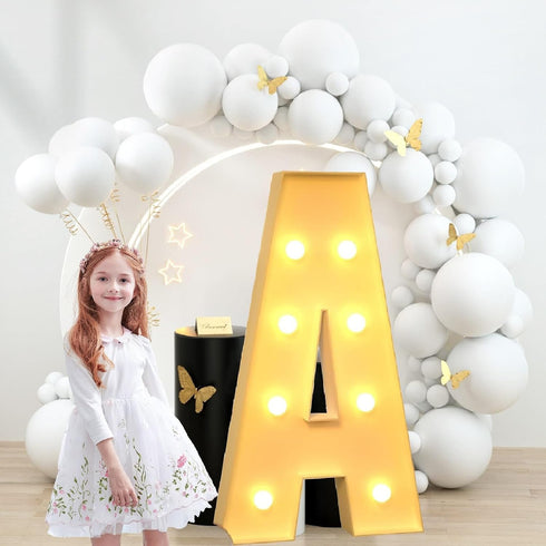 UEGFSIJRF LED Letter Lights and Marquee Numbers & Letters Decor - Ideal for