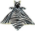 Baby Zebra Soft Stuffed Animal Security Blanket, Plush Lovey Blanket, Cuddly Newborn Snuggle Blankie for Boys Girls,