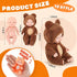 12 4 Inch Set 3+ Hanaive Pcs Mini Reborn Baby Doll Cute Easter Doll Gifts Realistic Dolls with Clothes Lifelike Mini