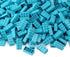 Feleph 2x4 Bricks Medium Azure, 320 Pieces Classic Building Kit, Basic Blocks Toy Accessories Compatible with Major