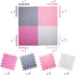16Pcs 4 0.4 Coolcandy Baby Foam Play Mat with Edge Strips, Colors Interlocking Floor Tiles, Thickened Non-Slip Puzzle