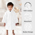 0-24Months 100% VOOVA & MOVAS Baby Hooded Towel with Bear Ear, | Cotton, Ultra-Soft & Absorbent | Gentle for Sensitive