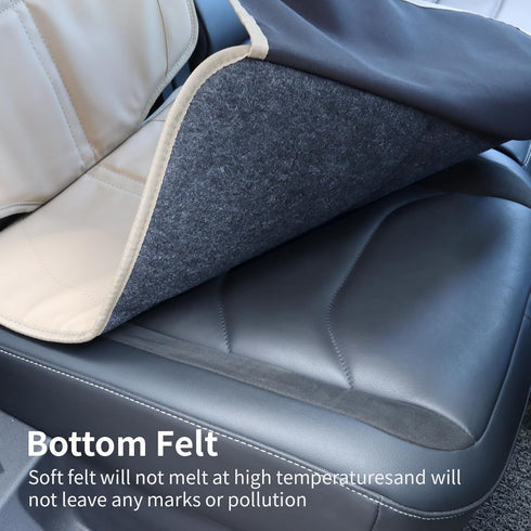 pefirst Car Seat Protector, Extra Thick Car Seat Covers Non-Slip Waterproof Mat Pad Leaving No Imprints Marks for Child