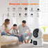 hawkray cams 360 Camera,2K 2.4G/5G,Dual-Band Hawkray Dual Lens Smart Security HD Camera,Support WiFi,Color Night