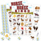 Horse Farm Bingo Cards, 24 Player Pony Party Game for Family Adult Celebration Activity