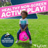 Flybar Hopper Ball for Kids - Bouncy Ball with Handle, Durable Bouncy Balls, Indoor and Outdoor Toy, Pump Included,