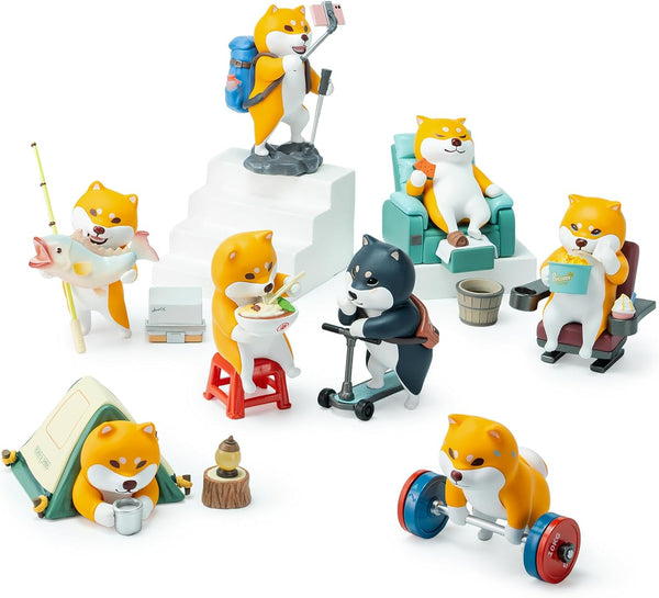 BEEMAI Kuraya Shiba Tourshiba Series 1PC Blind Box Figures, Random Design Cute Figures