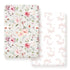 Fitted Pack n Play Sheets Set, 2 Pack, Stretchy Ultra Soft Jersey Knit for Girls, Safe and Snug
