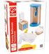 Hape Wooden Doll House Furniture Family Bathroom Set, Small, White