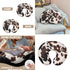 Sarogrorin Cow Print Car Seat Covers Canopy Cover Baby Pillows Cover for Sleeping for Newborn Breastfeeding Pillow