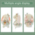 Soft and Cute Plush Rabbit, Small Flower Skirt Wearing Bow Rabbit Toys, Washable Stuffed Animal Rabbit for Children's