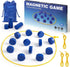 Loymoup Magnetic Chess Game with 24 Travel-Stones, Magnet Chess 3 String & Portable