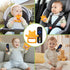 3-18 Set, Teething Toys Months Baby Teether Toy Toddler Remote Teether for Babies Silicone Hand Teether Mitten Control