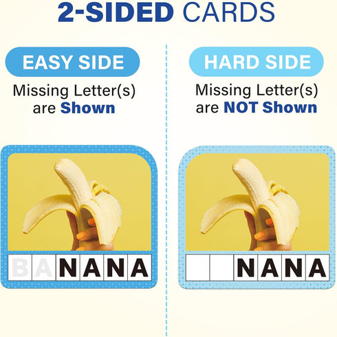 BenBen Spelling Games, Sight Word Games with 224 Flashcards, Educational Phonic Games for Kindergarten to 3rd Grade