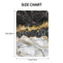 Hcpwzrf Black Marble with Gold Pretty Baby Car Seat Cover & Nursing Cover - Breathable Stretch Multi-Use Cover