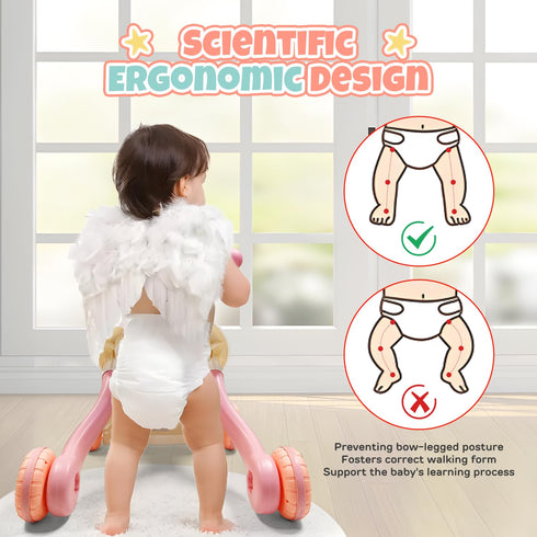 TOY Life Baby Walker, Push Walker for Baby Boy 12 Months, Activity Center, Baby Walking Toy