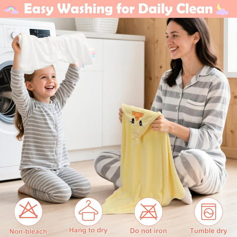12 4 8 Set, CandyHome PCS Baby Bath Towels for Infants Toddlers, PCS Animal Hooded Baby Towels & PCS Washcloths Ultra