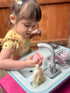 Asweets Color Changing Kitchen Sink Toys, Toddler Sink Toys with Running Water, Pretend Play Toys with Upgraded Faucet