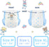 Littleforbig Adult Brief Diapers 10 Pieces - Astro Babies (Medium 28"-38") Printed
