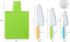 TOVLA JR. Toddler Kitchen Knife and Cutting Board Set, Safe Tools for Ages 3+, Montessori