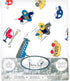Frenchie Mini Couture , Cars, Boats, Planes Single Pack Fitted Crib Sheet 100% Cotton, 28