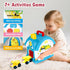 Ming You 1 2 3 1-3, 1 Interactive Toys for Year Old Boy Gifts, Baby Musical Toy House with Stuffed Puppy, Car, Learning