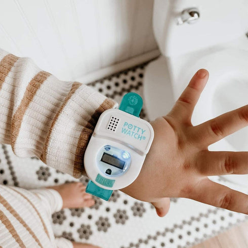 Potty Watch for Kids Potty Training, Water-Resistant Watch with Flashing Lights and Music, Blue