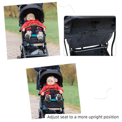 welsoon 2 Pack Pram Sit Up Strap for Stroller Universal Sit Me Up Straps Upright Pram Seat Sit Up Strap for Babyzen