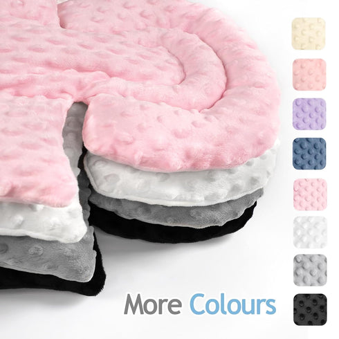 3 1 Infant Car Seat Insert Boy Girl, in Newborn Carseat Insert with Strap Pads, Car Seat Head Support for Baby