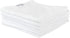 6 11" 11" Copper Pearl Ultra Soft Baby Bath Washcloths Premium Large Soft Dove (White) x Towels