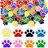 48 Pcs Paw Erasers, 8 Colors, Dog Birthday Party Favors, Cat Party Gifts, Welcome Back to School Supplies
