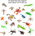 39 Pack Assorted Plastic Insects and Bugs for Kids, Educational Fake Bug Toys Party Favors