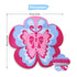 Premium Baby Bath Pad with Butterfly Flower - Ultra Soft & Quick Dry Bathtub Mat for Newborns, Anti-Slip Sink Cushion