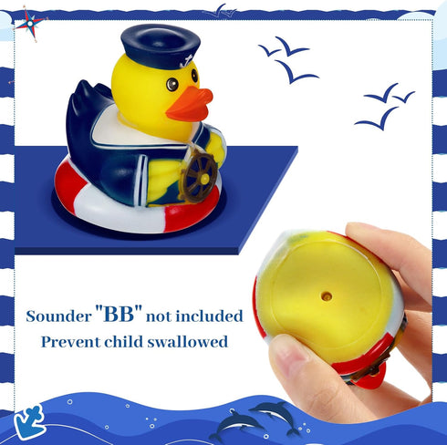 2 Inch Pool(24 Jerify Cruise Ships Rubber Ducks Nautical Sailing Rubber Cruise Ship Ducks Bulk for Party Gift Bath
