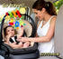 Car Seat & Stroller Toy_Infant Toys Baby Sensory Interaction Cartoon Toys with Ringing Bells_Hanging or Wrapping Around