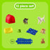 Schleich Farm World 13-Piece Puppy Pen Playset - Featuring 3 Cute Puppy Figurines and Accessories, Educational Toys for