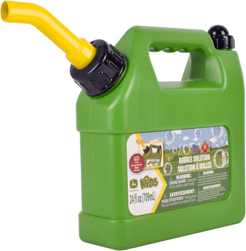 John Deere 24oz Bubble Bottle - Outdoor Summer Fun Bubble Refill