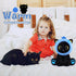Plush,8inch Black Cat Blueberry Cat Stuffed Animals for Kids Cartoon Cats Plush, Cute Kitten Stuffy Gift for Kids Girl