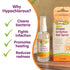 3.4oz (Pack 3) Boogie Hypochlorous Acid Diaper Irritation Gel Spray, Baby Essentials for Diaper Rash, Soothing